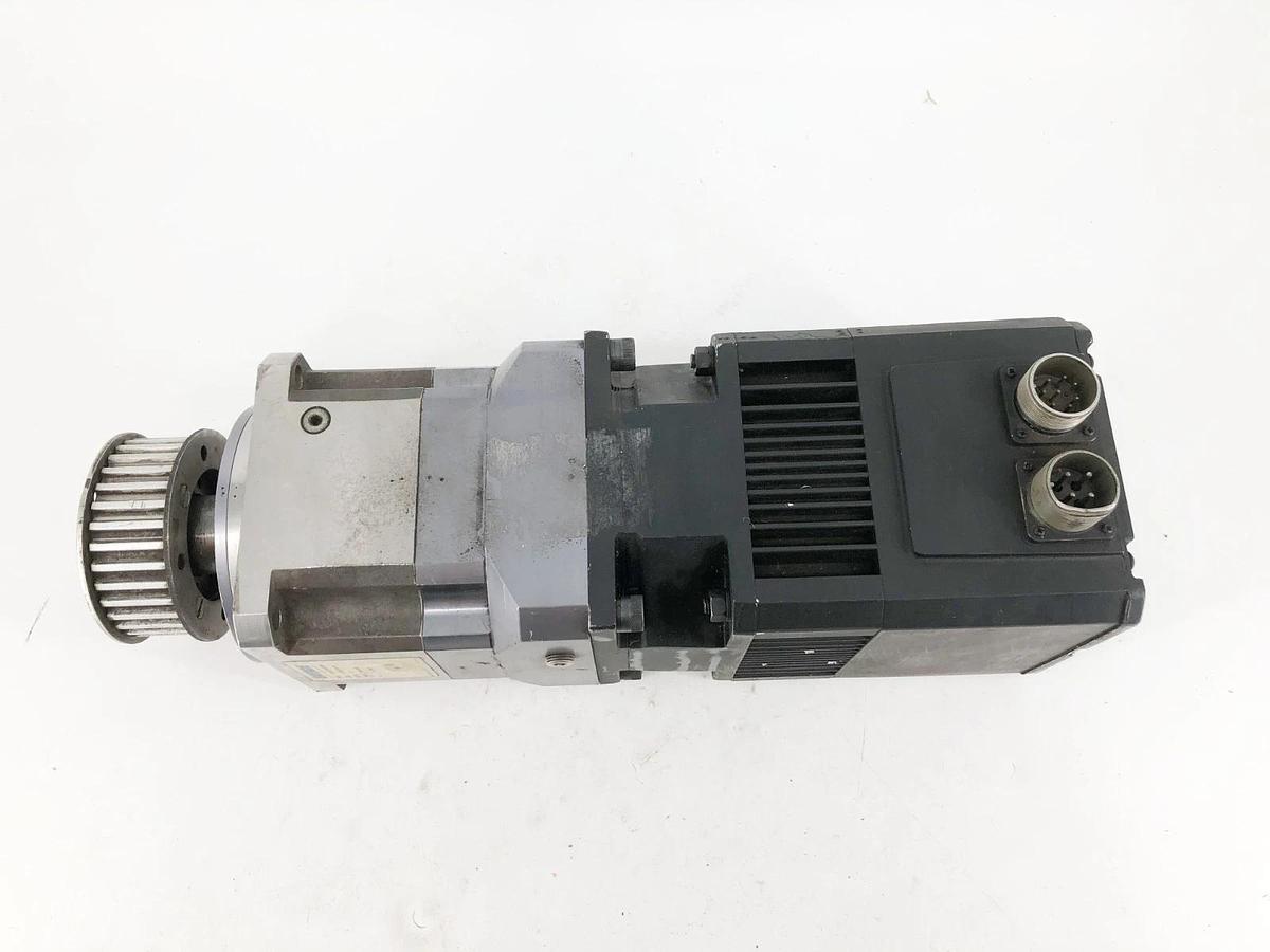 Used Pacific Scientific R63HENA-R2-NS-NV-00 Servomotor w/ Bayside PS142-010-010SH