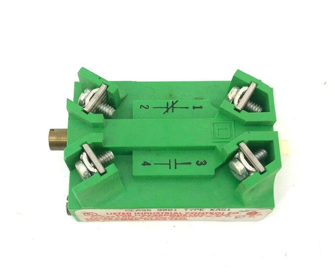 New Square D 9001 KA-51 Ser. A Power Reed Contact Block