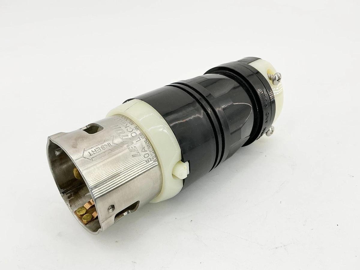 New Leviton 500-CS816-5C Connector Plug 50A 3P