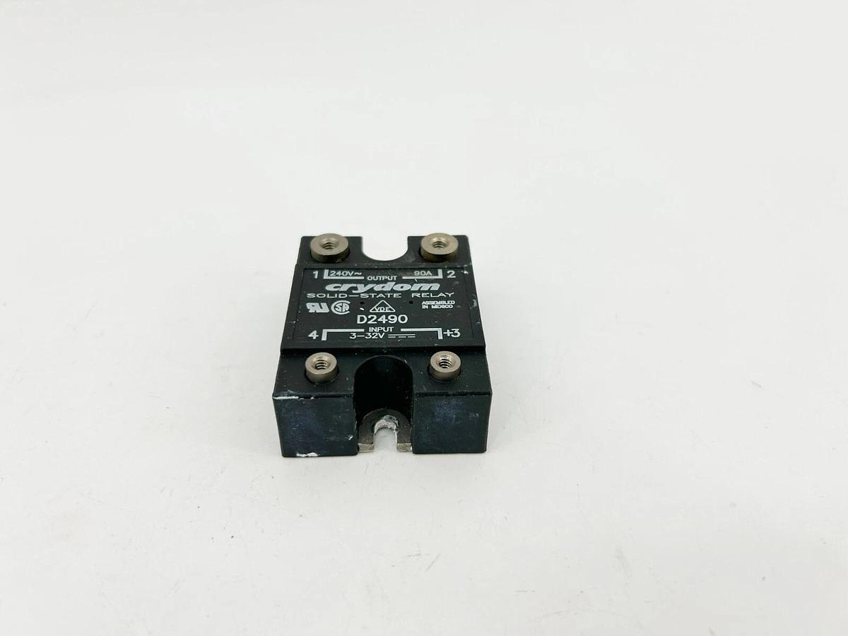 Used Crydom D2490 Solid State Relay, 3-32VDC