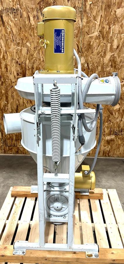 Kongskilde Polyvac 50 Pneumatic Conveying System RF20S Rotary Valve 5hp Blower