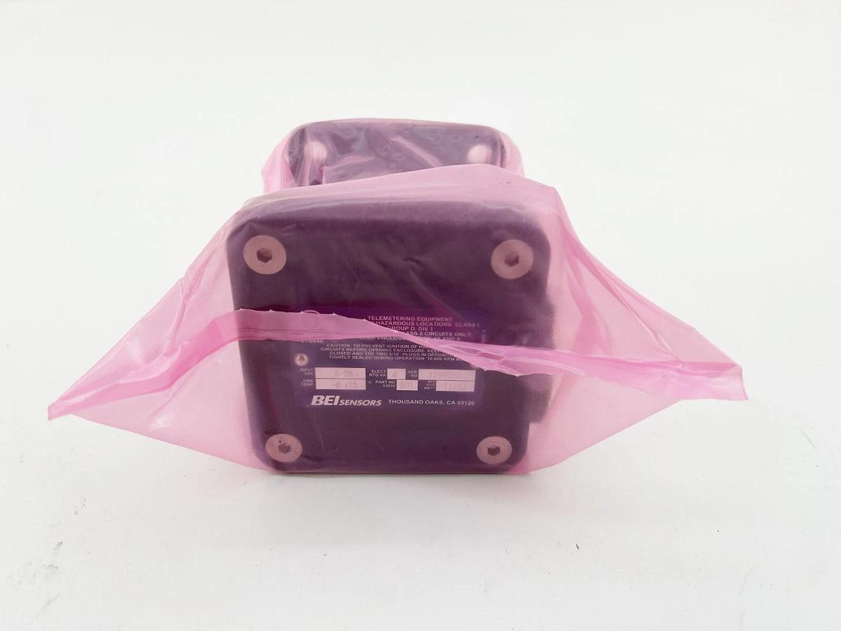 New BEI Sensors H38D-12GC-28V/V-CCW-SC-UL-S Explosion Proof Encoder 01036-801