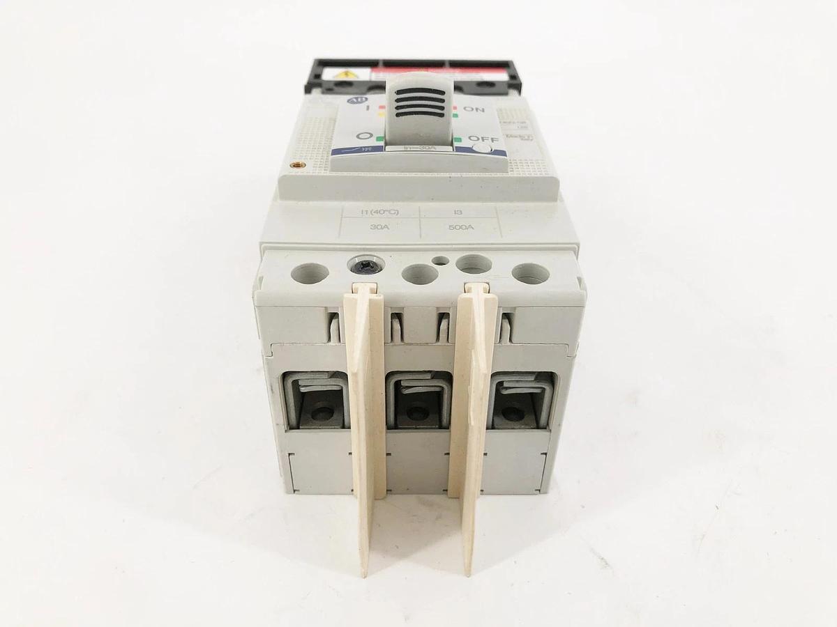 New Allen Bradley 140G-G6C3-C30 Circuit Breaker 30A 3P 480V - Cosmetic Damage