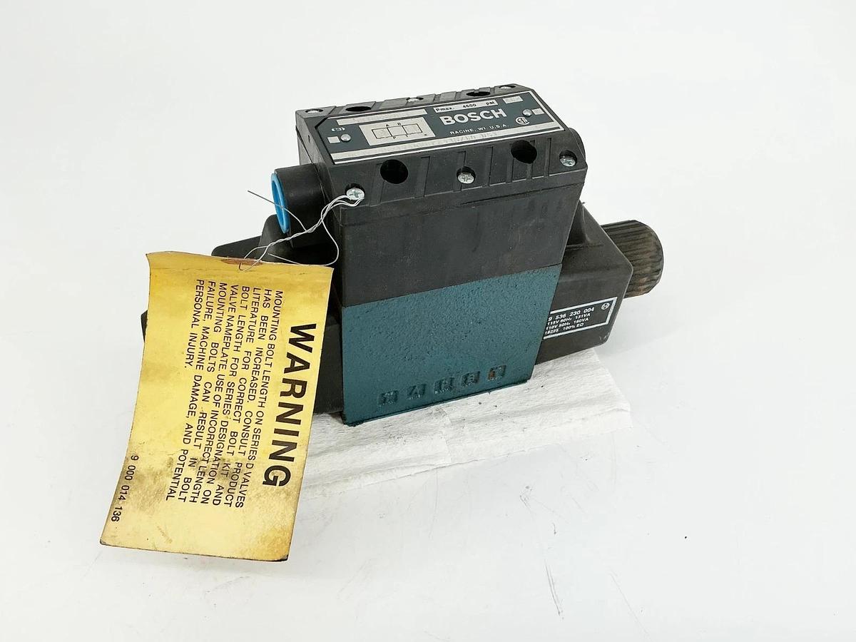 New Bosch 081WV10P1V1020KA115/60 D51 Directional Control Valve 4600PSI - No Box