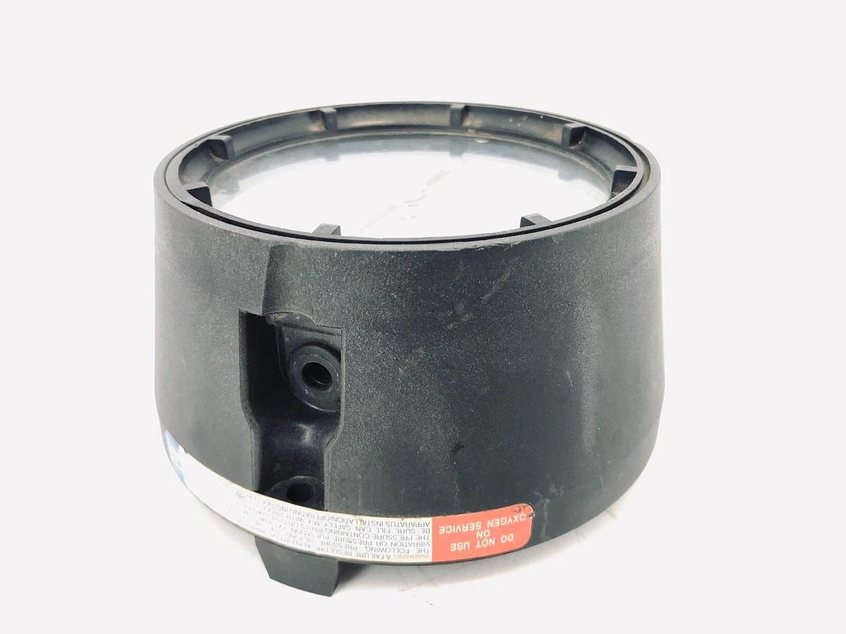 Used WIKA 9834745 Process Gauge 4.5 Dial 1/2 NPT Connection -30 to 15 Psi