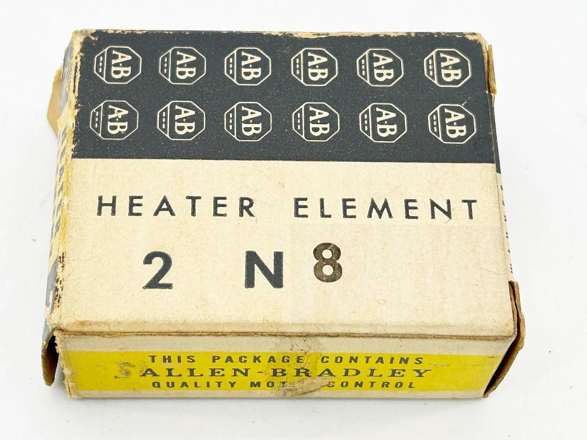 New Lot of 6 Allen Bradley N8 Heater Element Overload Coil