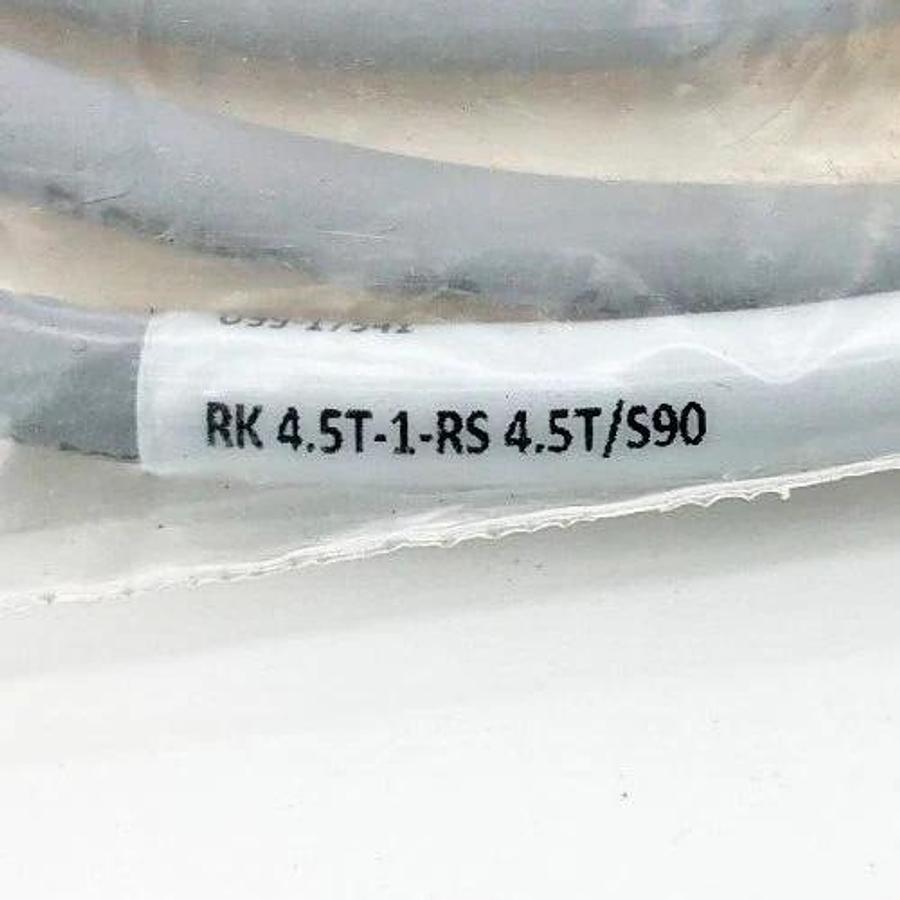 New Turck RK 4.5T-1-RS 4.5T/S90 Eurofast Cordset 250V 4A U99-17541
