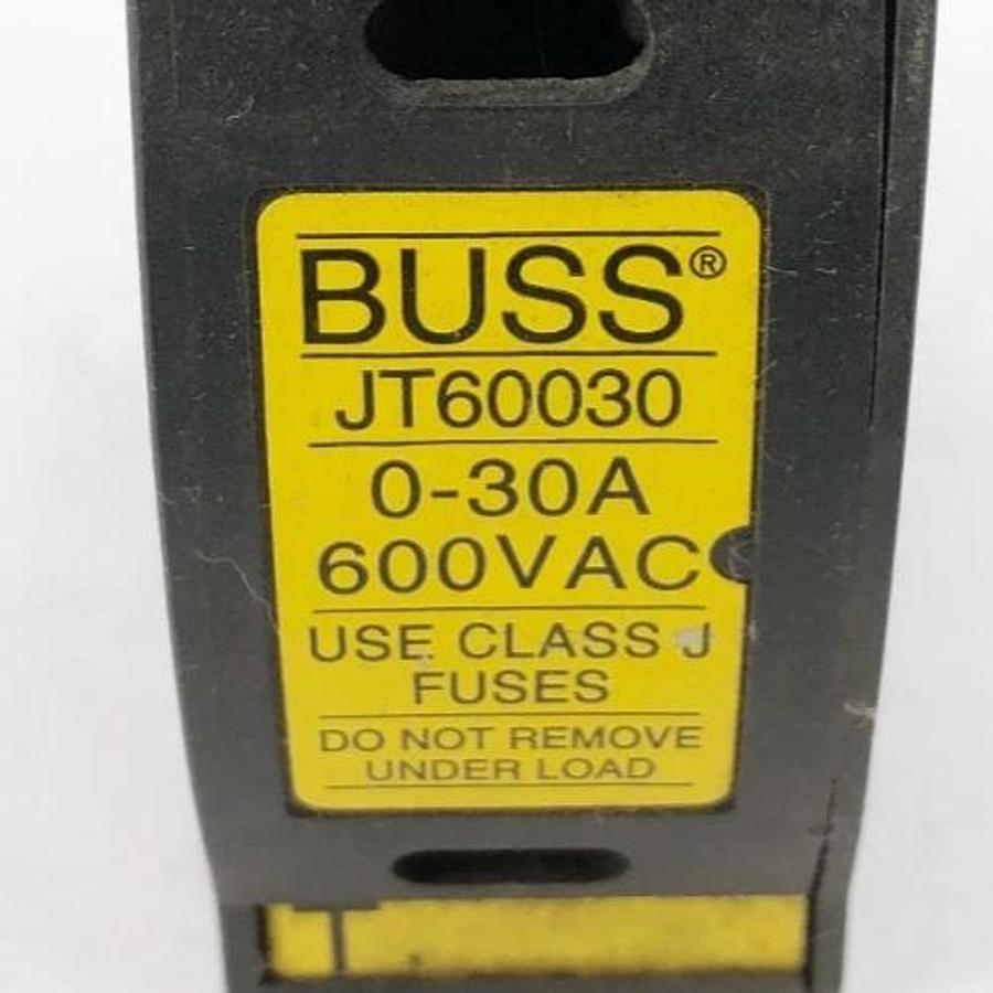 Used Lot of 4 Bussmann JT60030 Fuse Holders 0-30A 600VAC Class J