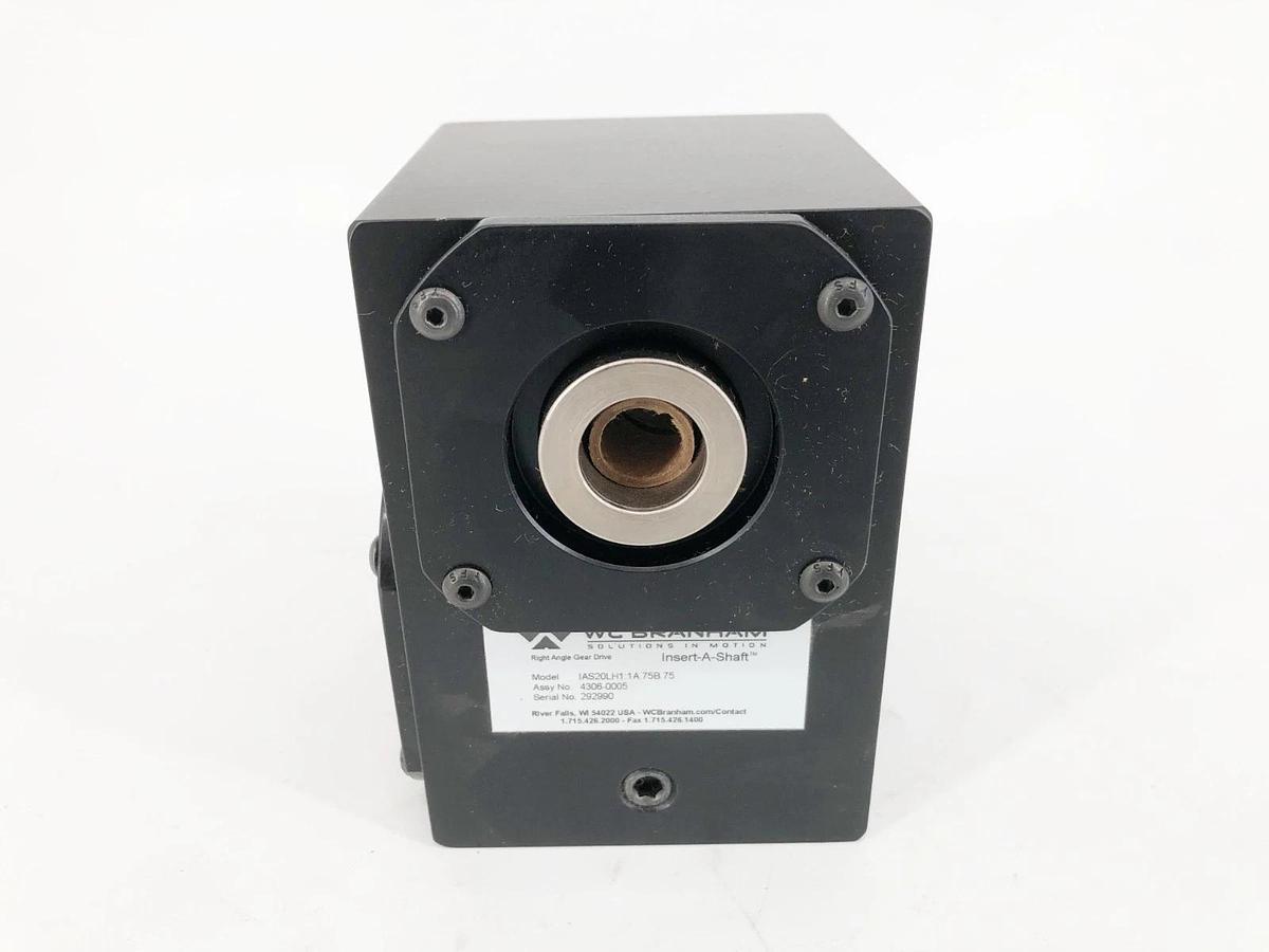 New WC Branham IAS20LH1:1A.75B.75 Gearbox 3/4" Bore 1:1 4306-0005 - No Box