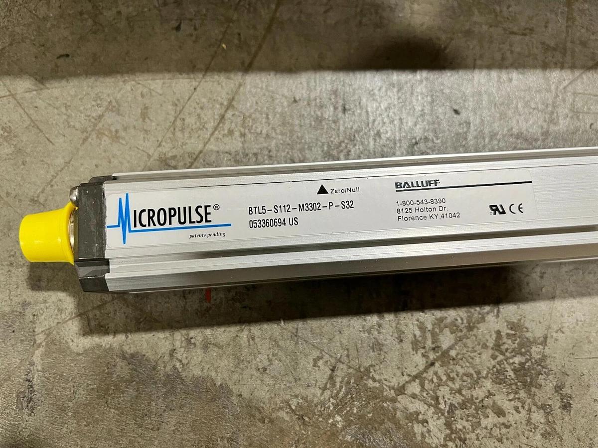 Balluff BTL5-S112-M3302-P-S32 Micropulse Linear Position Sensor 313087