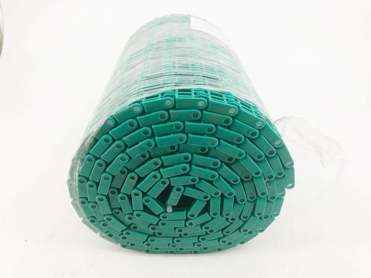 New Habasit 208 Flush Grid Acetal Green 35% Open 12" W x 10 FT. - No Box
