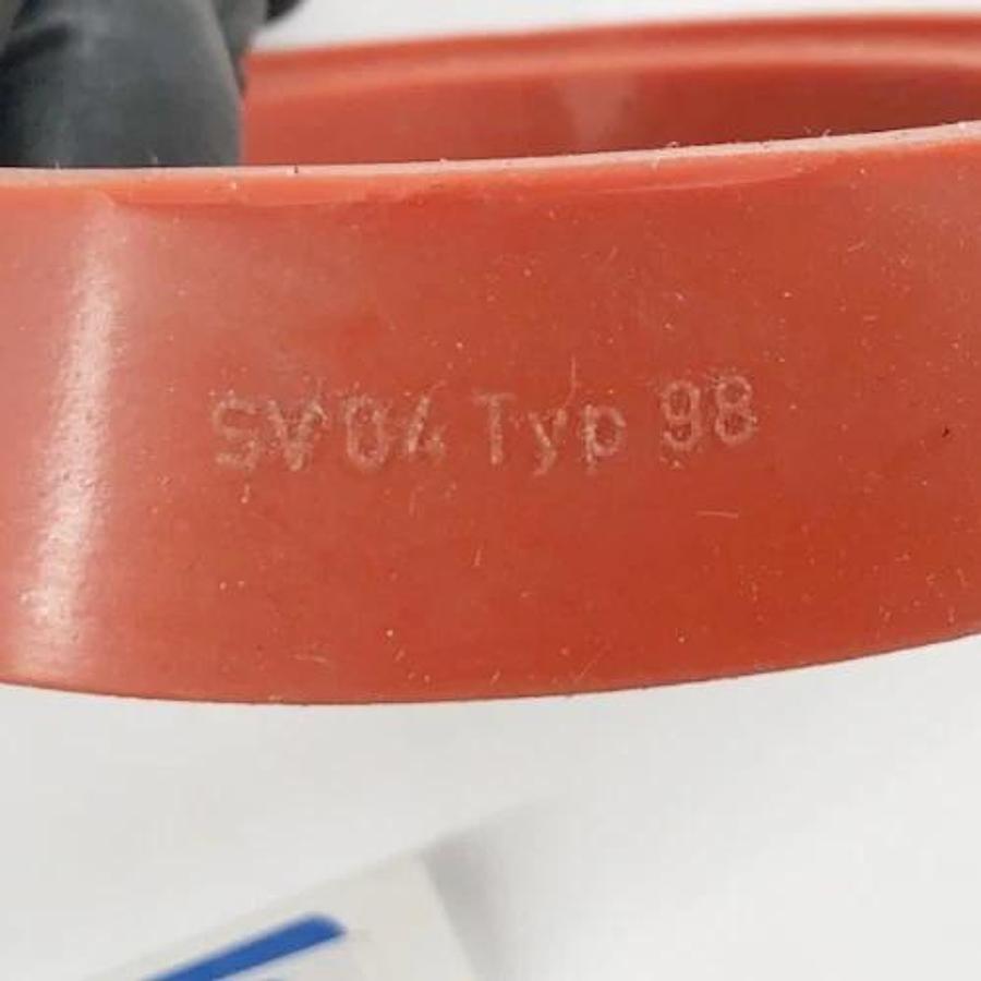 New M&S SV04 Typ 98 Butterfly Outlet Valve Gasket Red DN65 SV04/98 - No Box