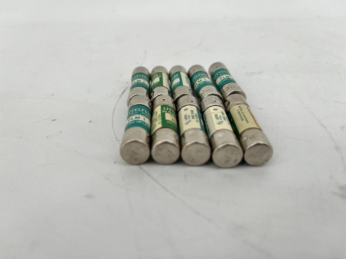 Lot of 10 New Littelfuse FLM1 Fuses 1A 250V