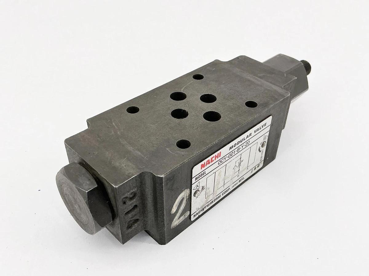 Used Nachi OCY-G01-B-Y-20 Modular Check Valve