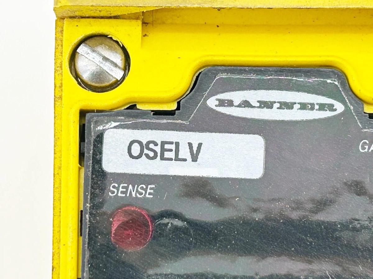 Used Banner Engineering OSELV Photoelectric Scanning Head 9M Range