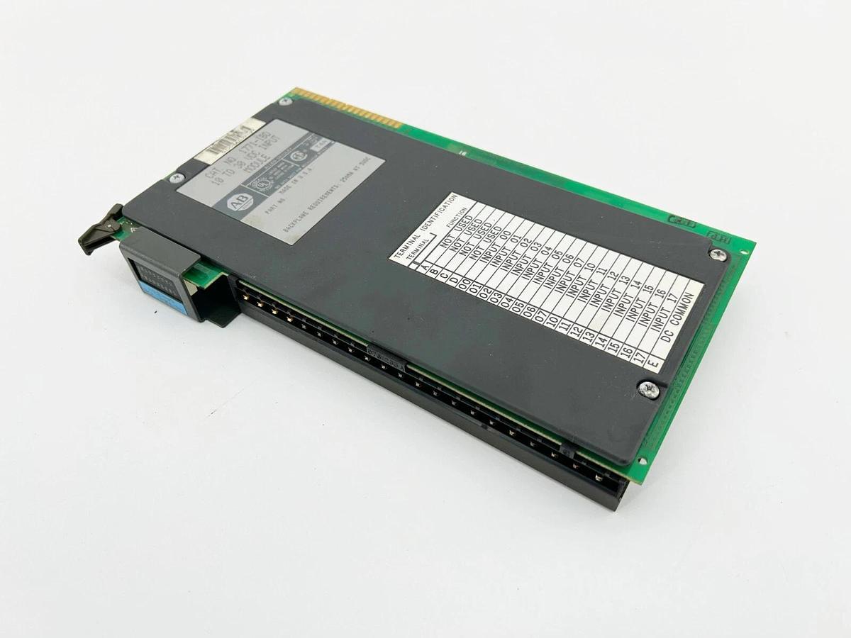 Used Allen Bradley 1771-IBD PLC Module 10-30VDC Input 16 Point PLC-5 Sink Wiring ARM