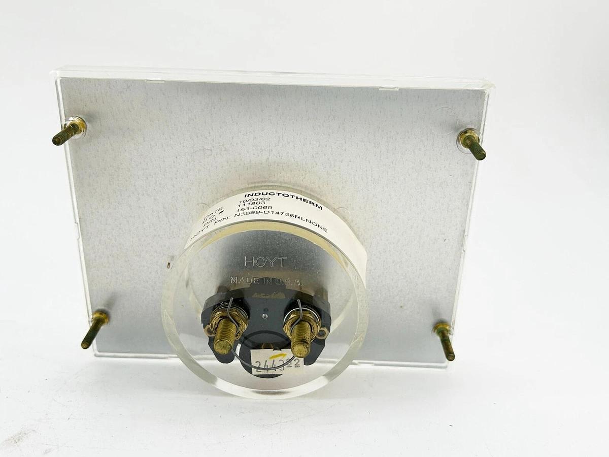 New Inductotherm 153-0069 Gauge 1200 Amperes A.C. N3869-D14756RLNONE