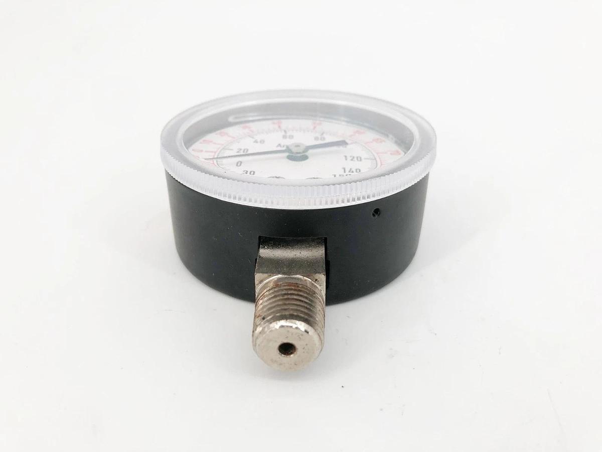 New 4CFW6 Compound Gauge Ammonia 2-1/2" 150psi - No Box