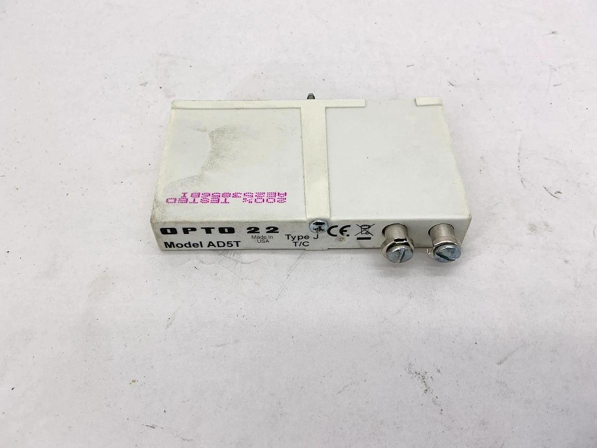 New OPTO 22 AD5T I/O Module J Thermocouple Res 12-Bit Type J