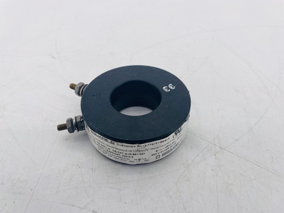 New Square D 2NR-651-001 Current Transformer 325:0.5 600V