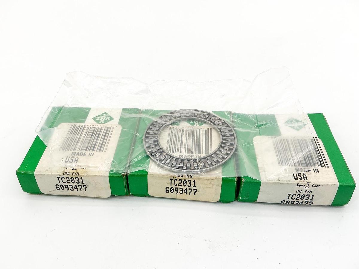 New Lot of 3 INA TC2031 Needle Roller Bearing 6093477