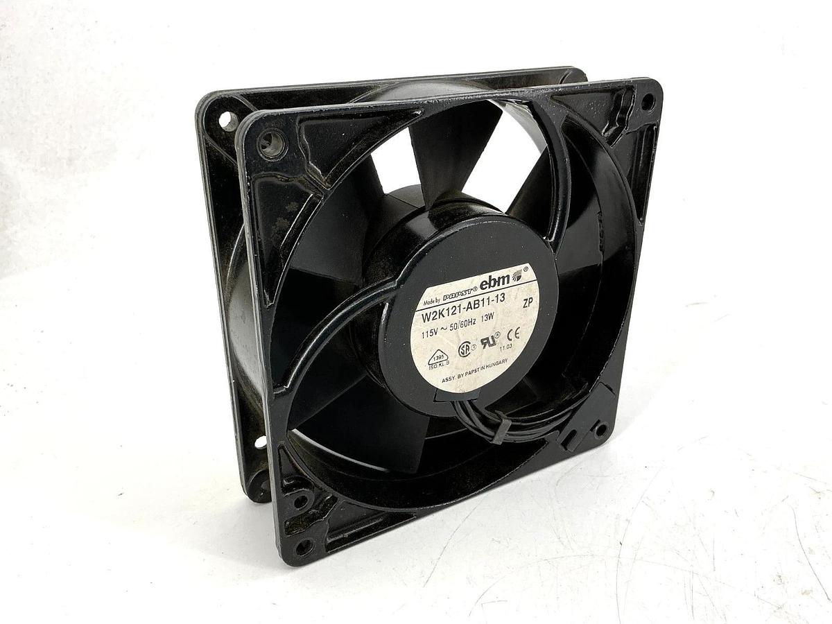 New EBM W2K121-AB11-13 Papst Axial Fan 13W 115V 50/60HZ - No Box
