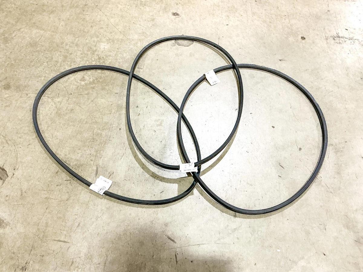 New Lot of 3 Gates Hi-Power II B76 V-Belt 11/16"X79" 9003-2076