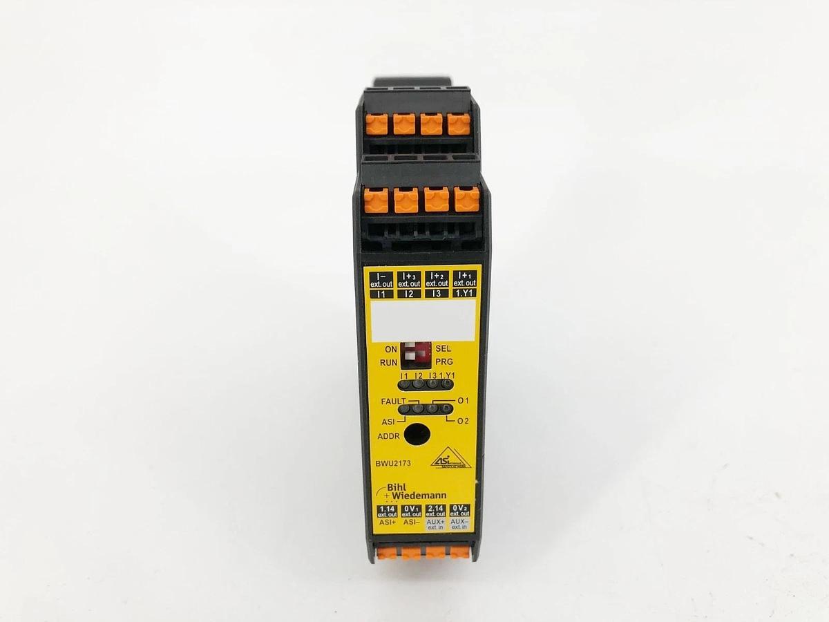 New Bihl + Weidemann BWU2173 ASi Safety Output Module 4I/2O 18071