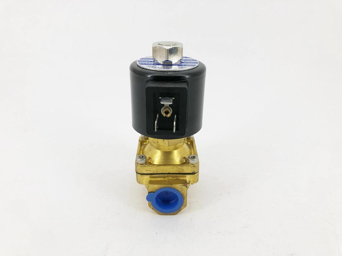 New ZW-15K Solenoid Valve AC110/60Hz 1/2"NPT Brass