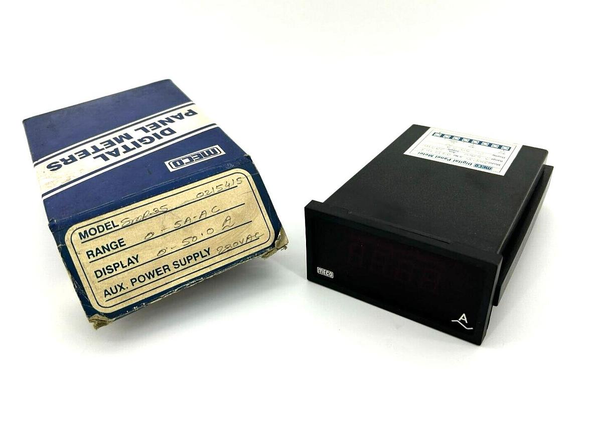 New Meco SMP35 Panel Meter 230V 0-750V Range