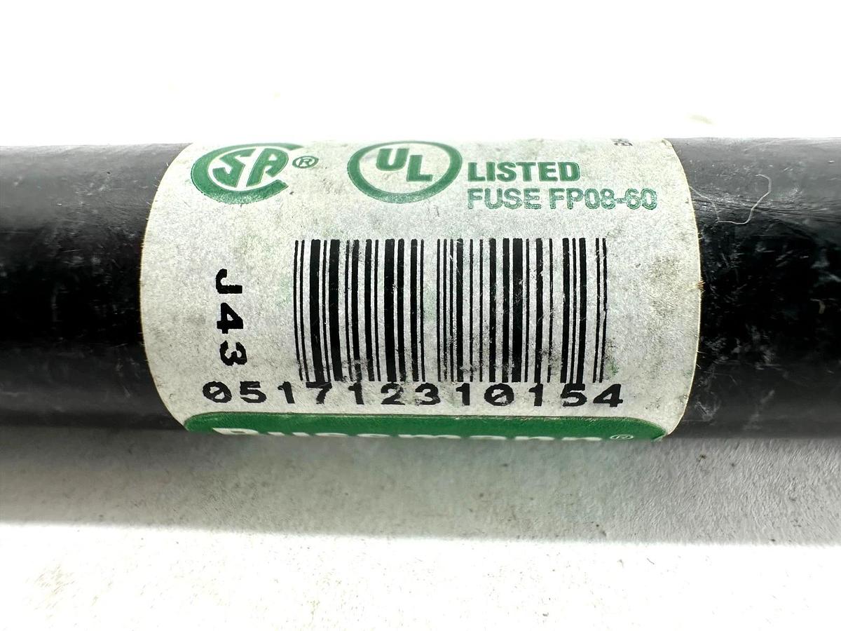 Lot of 4 New Bussmann NOS-15 One-Time Fuse 15A 600V