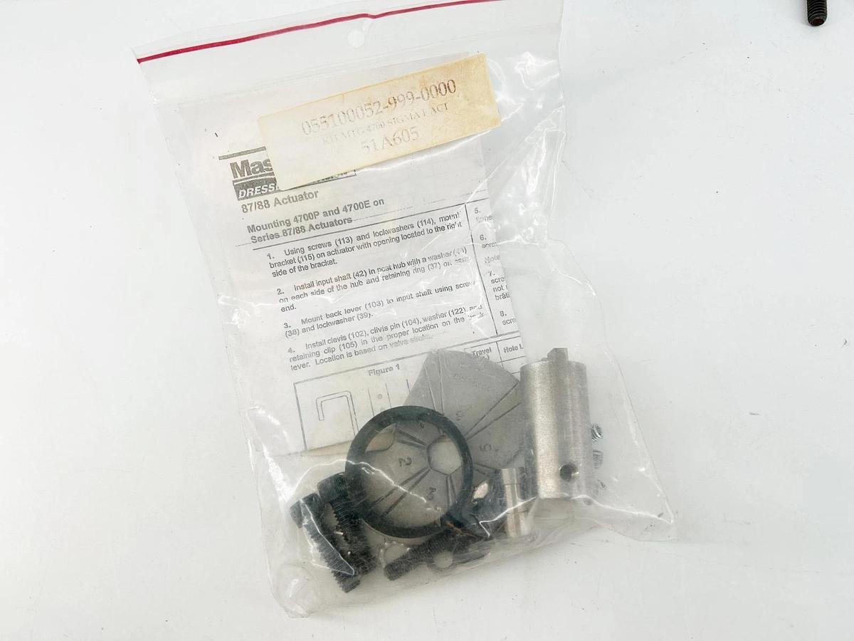 New Masoneilan 055100052-999-0000 KIT MTG 4700 SIGMA F ACT 51A605
