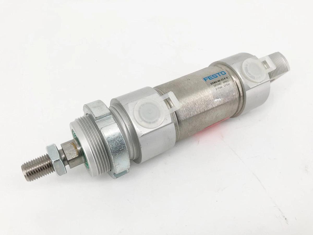 New Festo DSNU-40-25-P-A Pneumatic Cylinder 10 Bar 195990 - No Box