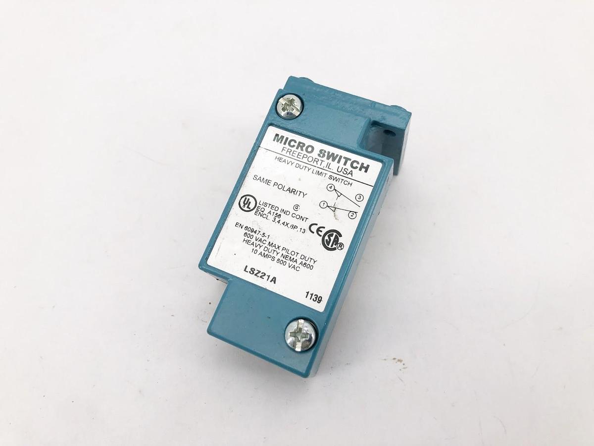 New Honeywell Microswitch LSZ21A Heavy Duty Limit Switch 10A 600VAC - No Box