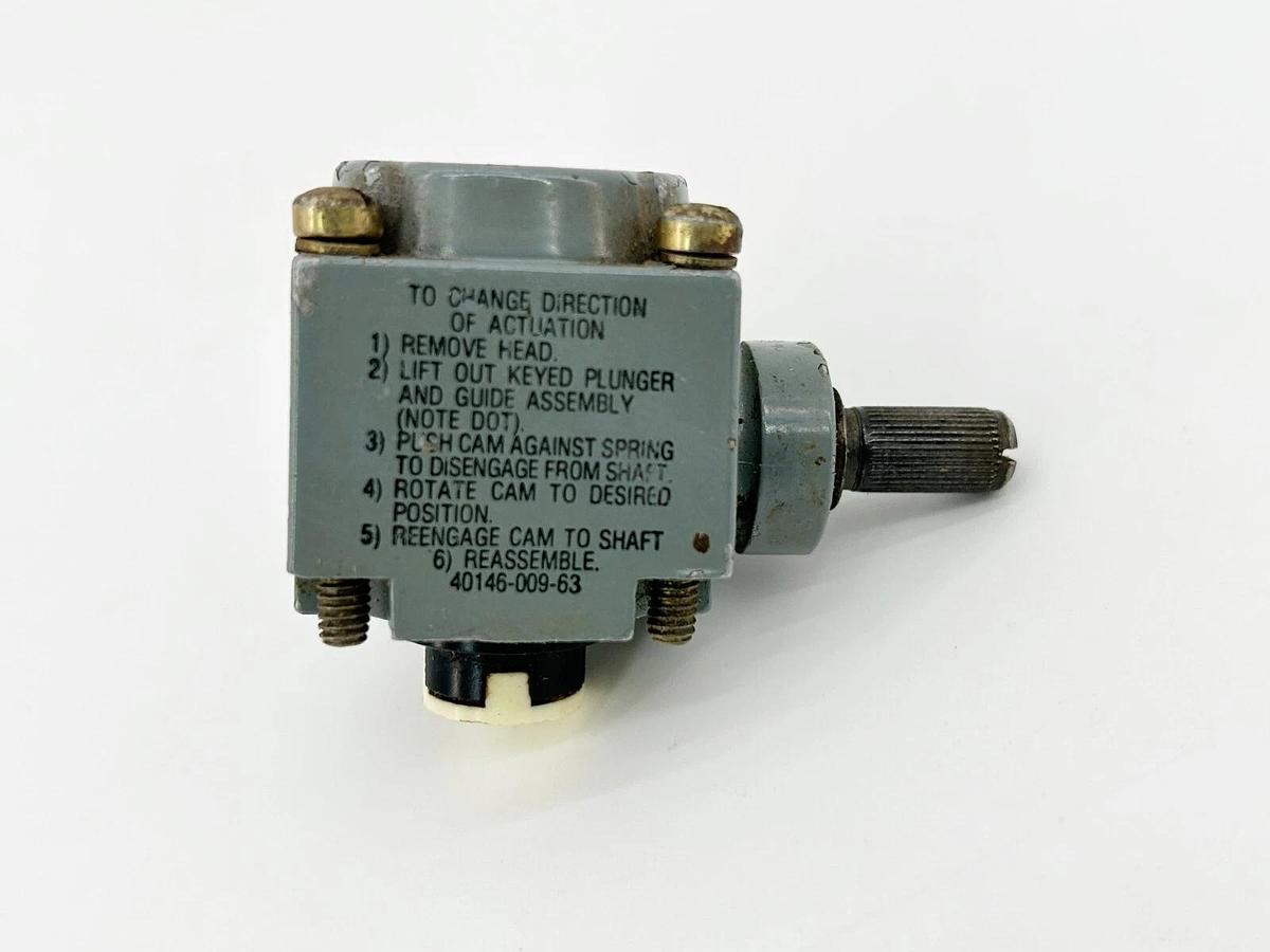 Used Allen Bradley 40146-009-63 Limit Switch Head