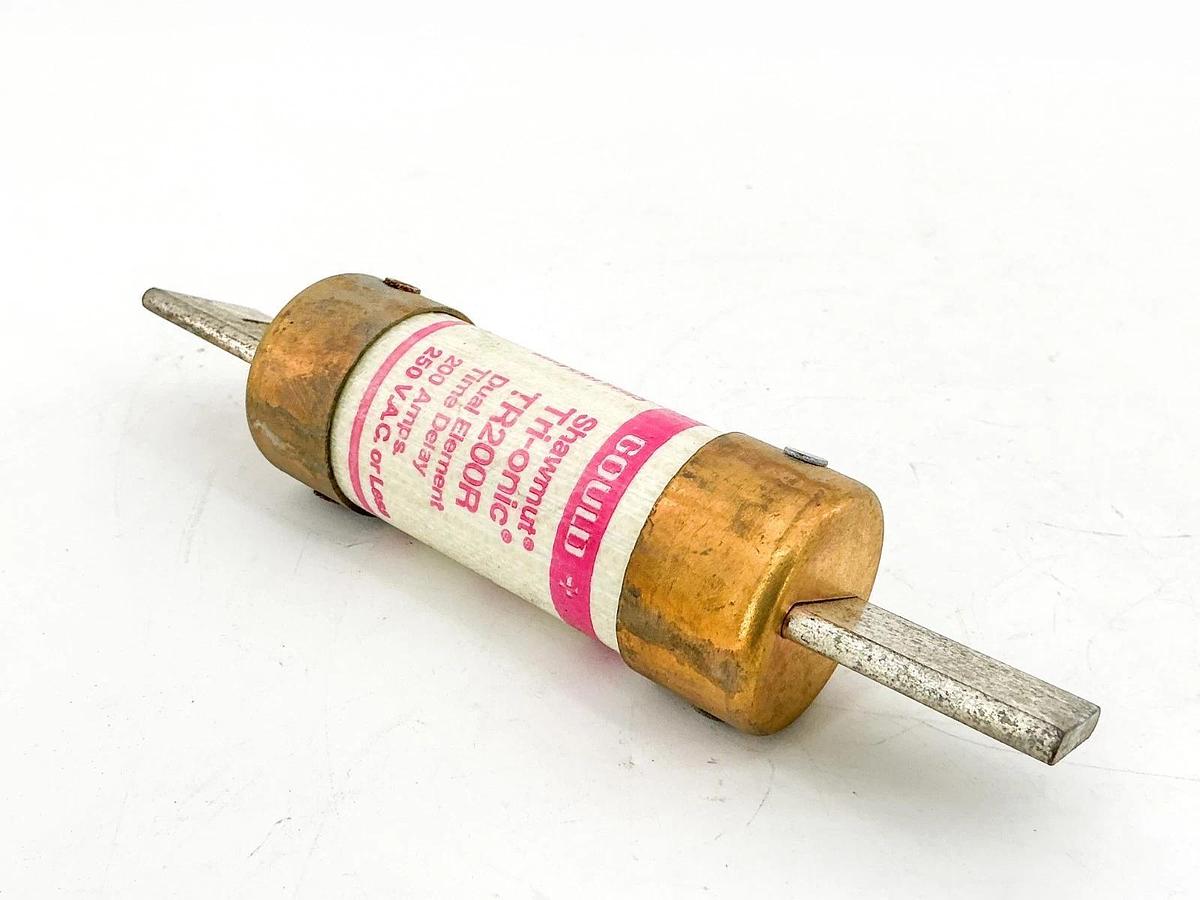 New Gould Shawmut TR200R Time Delay Dual Element Fuse 200A 250V Class RK5