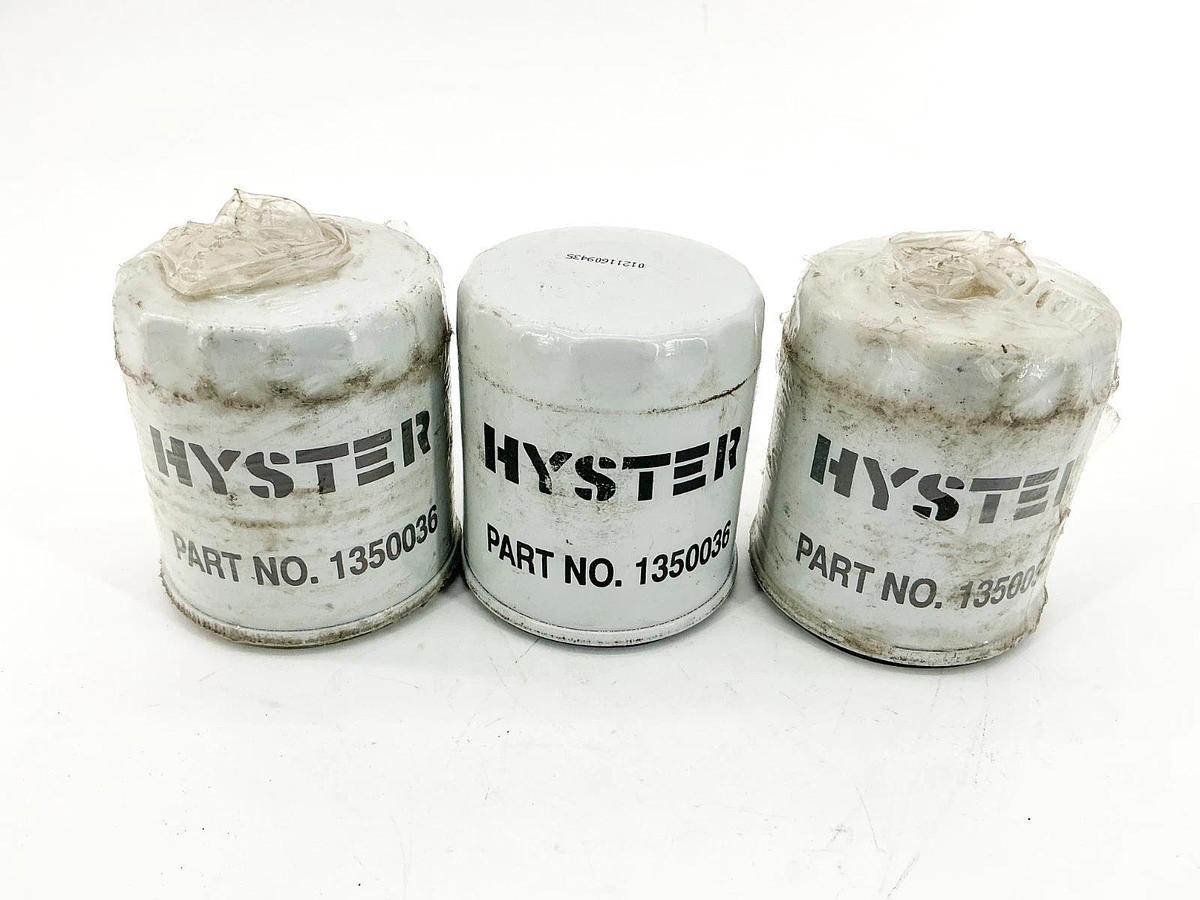 New Lot of 3 Hyster 1350036 Spin On Oil Filter