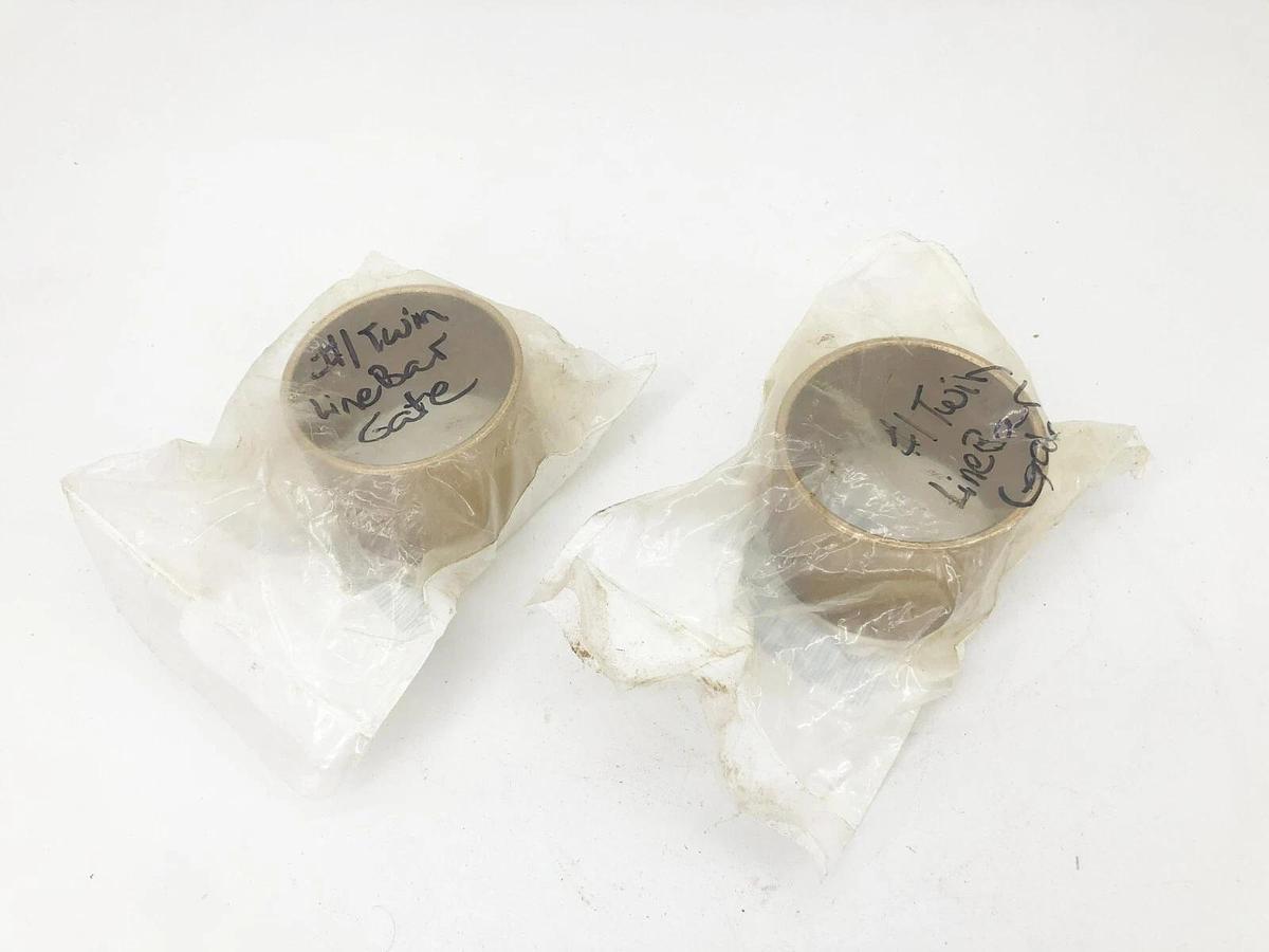 Lot of 2 New Oilite AA2702-05B Brass Bushings 2.5050 x 2.7540 x 2