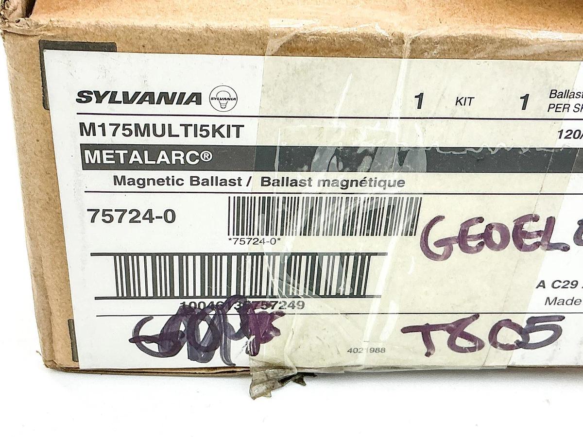 New Slyvania M175MULTI5KIT Magnetic Ballast 480V 757240-0