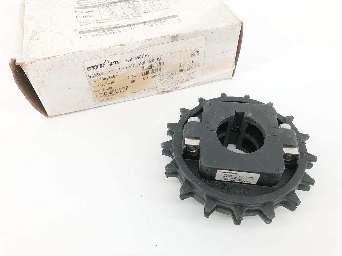 New Rexnord NS8500-17T_1-1/4IN_1KW1SS_PA Molded Split Sprocket 10028669