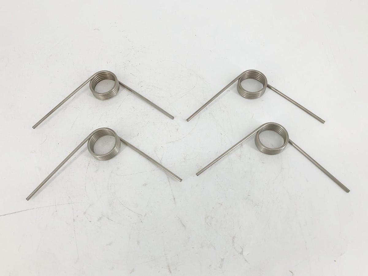 Lot of 4 New Lee Spring LTR135T 07 S Torsion Spring 1.492" OD 90 Deg. - No Box