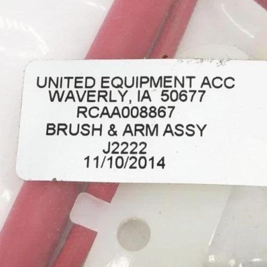 Lot of 3 New United Equipment Accessories RCAA008867 Brush and Arm Assemblies
