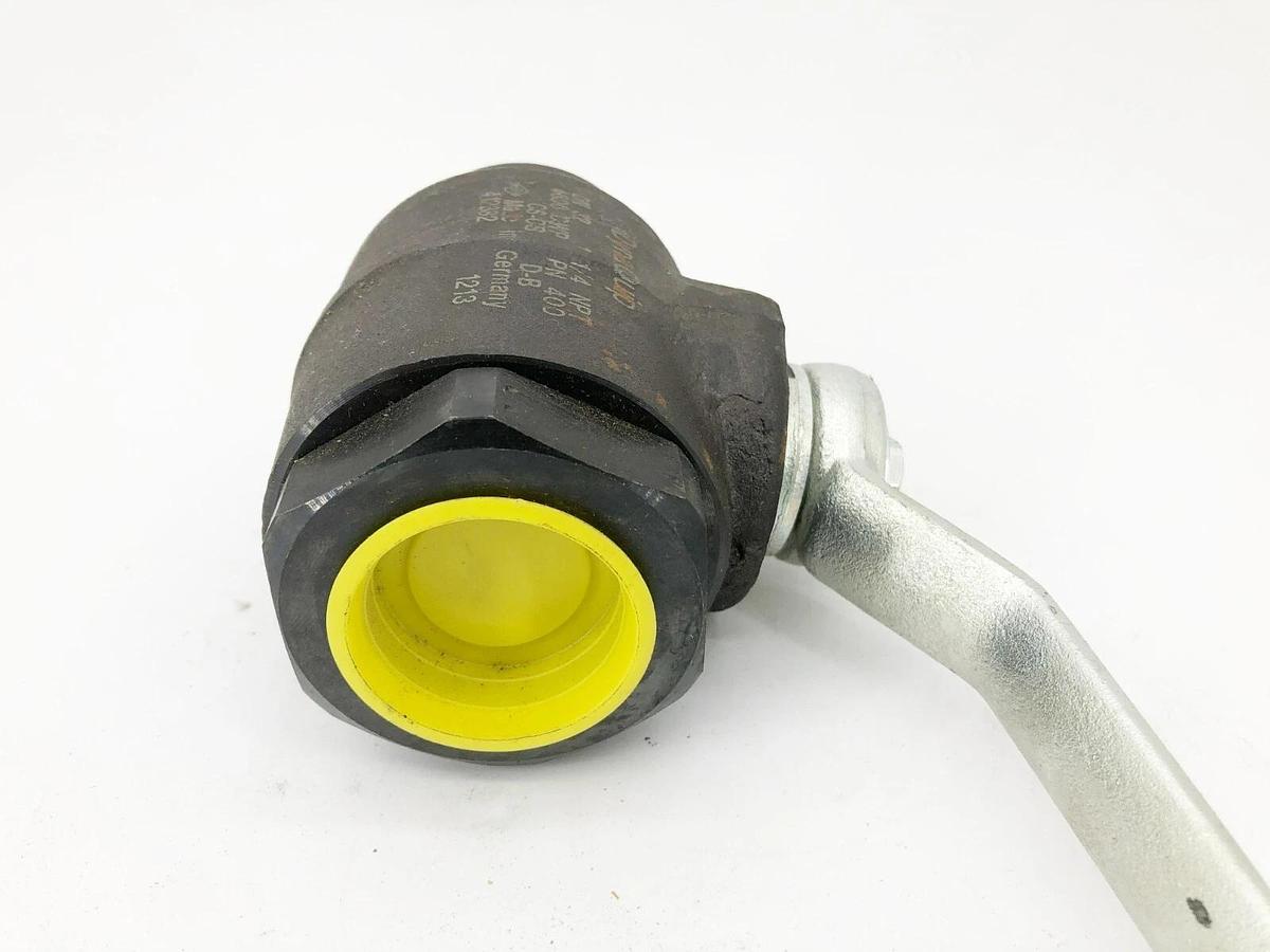 New Dynaquip PN400 Ball Valve DN 32 1-1/4" NPT 4600 CWP CS-CS D-B