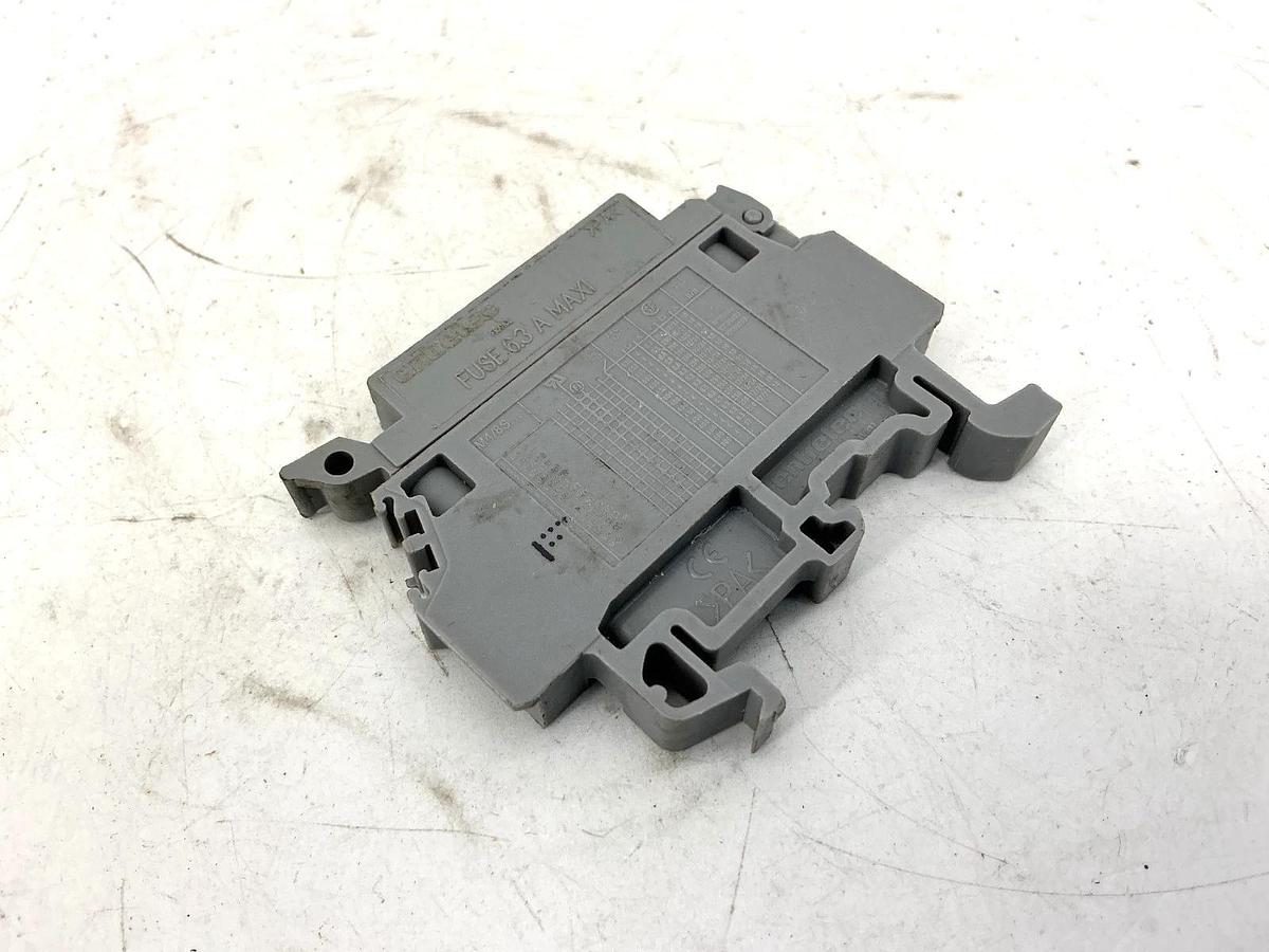 Used Assorted Lot of 7 M4/8.S... ABB Entrelec Fuse Holding Terminal Block M4/8.S