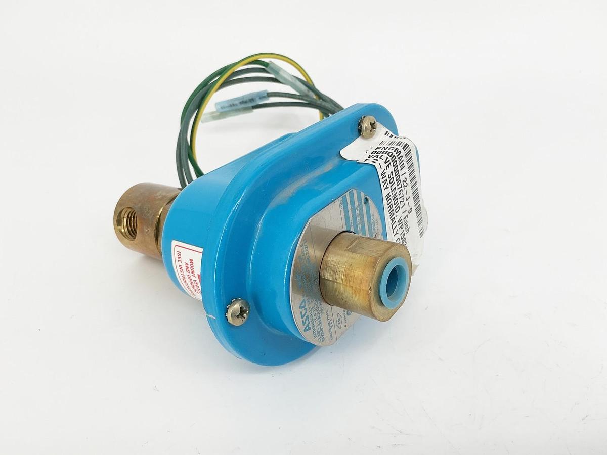Used Asco WPIS8314C35 Solenoid Valve 100PSI 1/4" Pipe