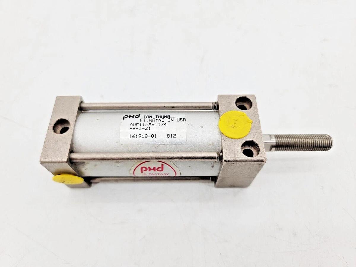 New PHD AVF11/8x11/4-B-J-Z1 Air Cylinder 1-1/8" Bore 1-1/4" Stroke