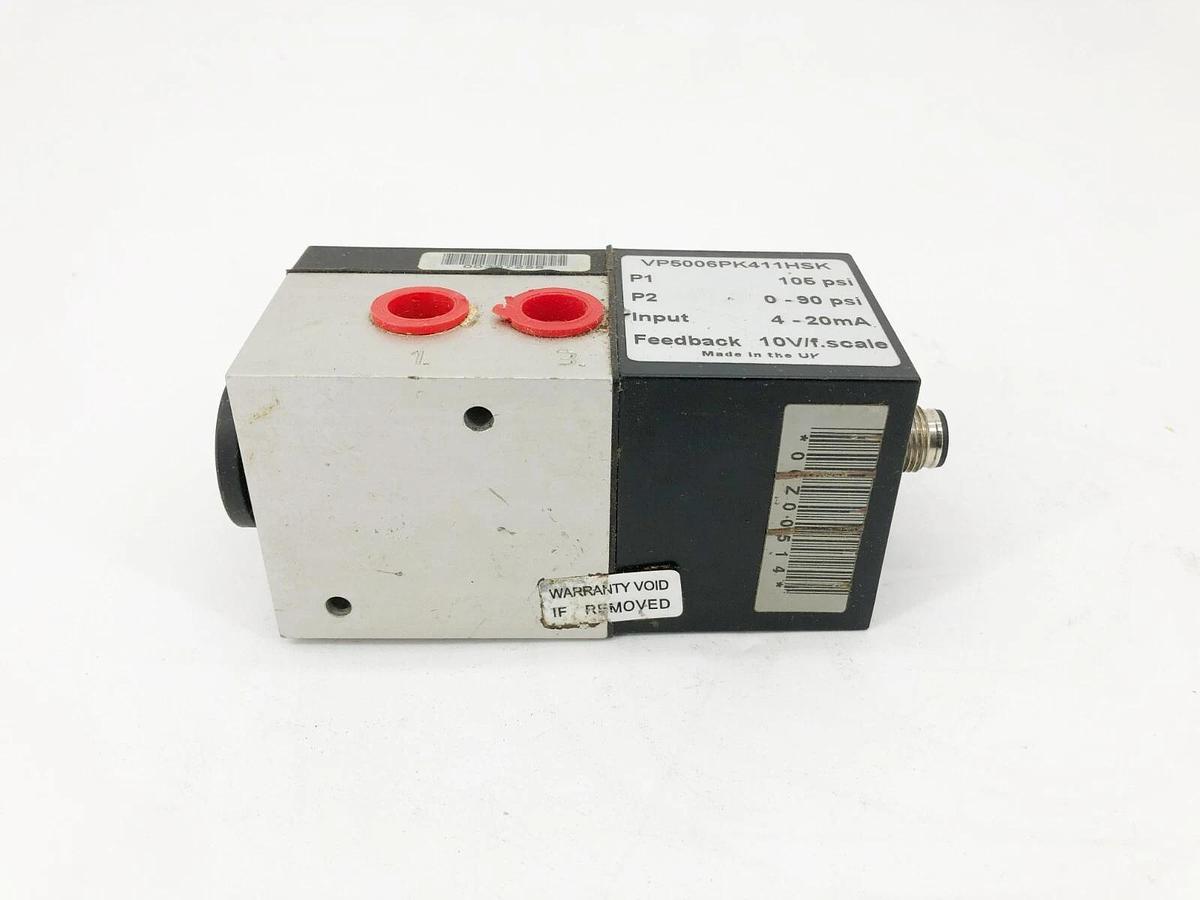 Used Norgren VP5006PK411HSK Proportional Pressure Control Valve 1/4"NPT
