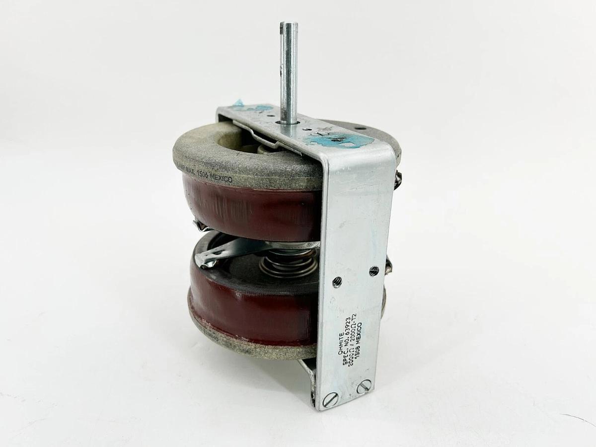 New Ohmite 63923 Potentiometer 2000OHMS 0.336AMP 1508