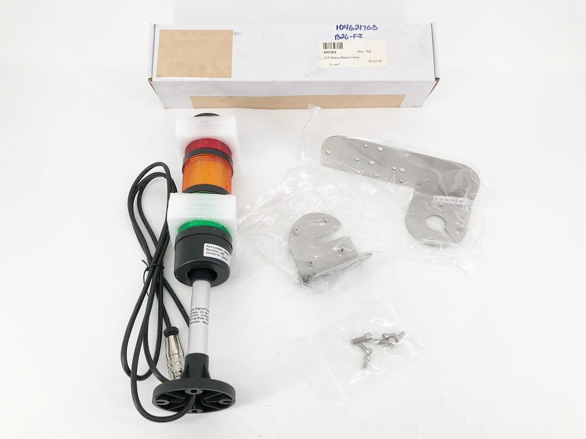 New VideoJet 406384 LPA Status Beacon Assembly 24VDC 60mm 396032