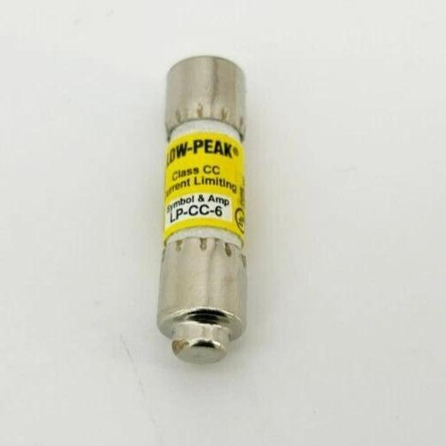 Lot of 3 New Bussmann LPCC-6 Fuses 6A 600VAC Class CC